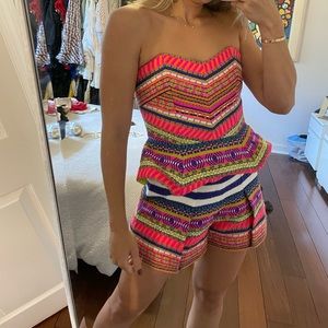 Alexis Crop top and short Set